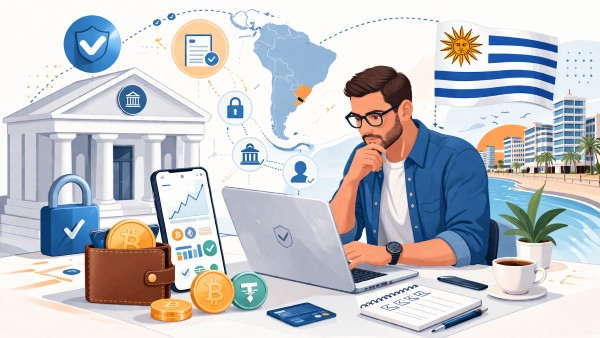 Блокировки в банках Уругвая из-за крипты