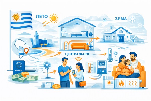 Отопление в домах Уругвая