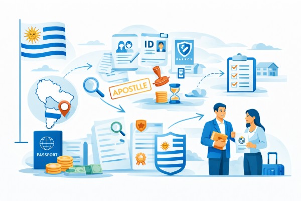 Апостиль для документов ВНЖ в Уругвае